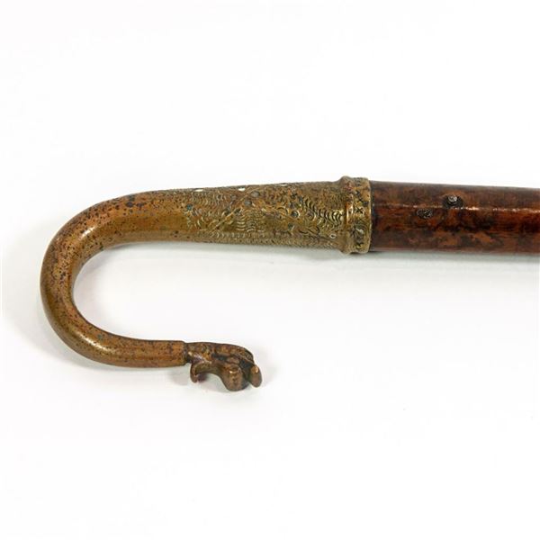 18th Century Carved Asian Cane