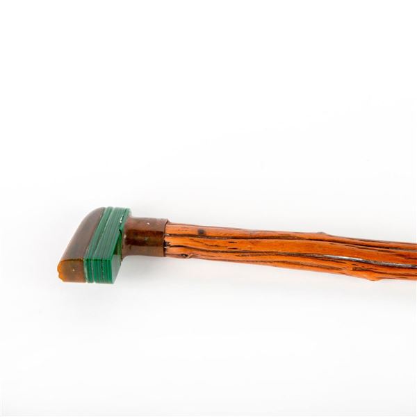 Art Deco Cane With Horn And Bakelite Handle