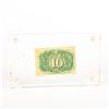 Image 2 : 10 Cent Note Historical U.S. Fractional Currency