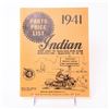 Image 2 : 4pc Indian Motorcycle Operation Manual and Parts Price Book