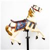 Image 1 : M.C Illions and Sons Small Carousel Horse on Stand