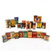 Image 1 : 30pc Vintage Spice Tins and Boxes, Assorted Sizes