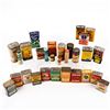 Image 2 : 30pc Vintage Spice Tins and Boxes, Assorted Sizes