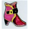 Image 1 : ONE DIVISION THREE ENAMEL RRALISTIC BOOT BUTTON