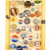 Image 3 : A COLLECTION OF POLITICAL PIN BACK BUTTONS