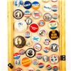 Image 4 : A COLLECTION OF POLITICAL PIN BACK BUTTONS
