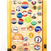Image 4 : A COLLECTION OF POLITICAL PIN BACK BUTTONS