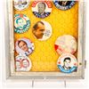 Image 4 : A COLLECTION OF POLITICAL PIN BACK BUTTONS