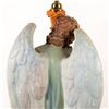 Image 11 : Life Size Angel Candelabra Statue Sculpture Blue