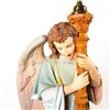 Image 3 : Life Size Angel Candelabra Statue Sculpture Blue