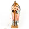 Image 2 : Life Size Angel Candelabra Statue Sculpture Pink