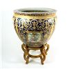 Image 1 : Large Chinese Porcelain Planter With Stand