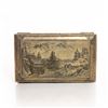 Image 3 : Bronze Chinese Jewelry Box with Landscape Scene