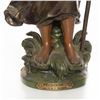 Image 4 : ANTIQUE BRONZE STATUE OF PECHEUSE FISHER WOMAN