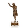 Image 1 : Vintage Statue Bronze of Violin Player