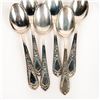 Image 2 : STERLING SILVER BETSY PATTERSON PATTERN FLATWARE SET