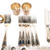 Image 3 : STERLING SILVER BETSY PATTERSON PATTERN FLATWARE SET