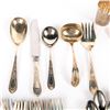 Image 4 : STERLING SILVER BETSY PATTERSON PATTERN FLATWARE SET