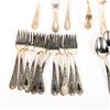 Image 7 : STERLING SILVER BETSY PATTERSON PATTERN FLATWARE SET