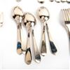 Image 9 : STERLING SILVER BETSY PATTERSON PATTERN FLATWARE SET