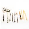 Image 1 : A Small Assortment of Pickle Fork Flatware