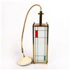 Image 1 : 1960s Mondrian Style Abstract Lantern Pendant Lighting