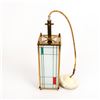 Image 4 : 1960s Mondrian Style Abstract Lantern Pendant Lighting