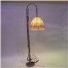 Image 7 : Art Deco Style Corded Silver Plate Fringed Floor Lamp