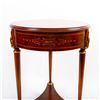Image 3 : Vintage Empire Style Wooden Round Table
