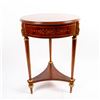 Image 4 : Vintage Empire Style Wooden Round Table