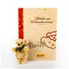 Image 3 : Steiff Teddy Bear With Christmas Stocking