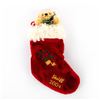 Image 4 : Steiff Teddy Bear With Christmas Stocking