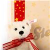 Image 4 : Steiff Teddy Bear With Christmas Stocking 2005