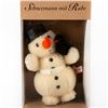 Image 2 : Steiff, Christmas Snowman Doll with Raven