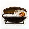 Image 1 : Vintage Paris Rita Doll In Bassinet