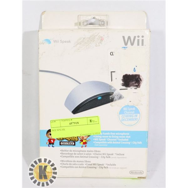 WII SPEAK