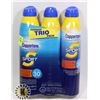 Image 1 : NEW THREE PACK OF COPPERTONE SPORT SPF 30 SPRAY