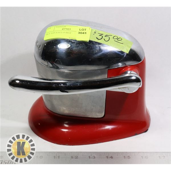 TILT TOP JUICE-O-MAT