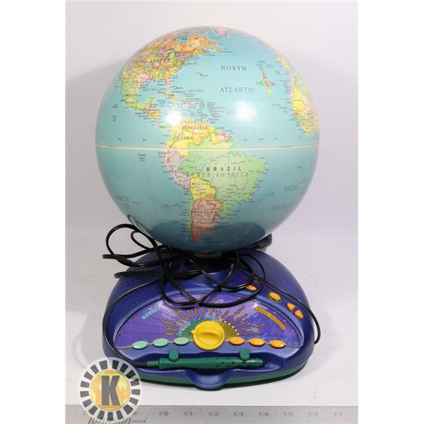 QUANTUM LEAP ELECTRIC WORLD MAP/GLOBE
