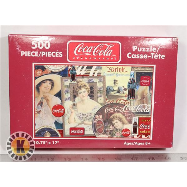 NEW COCA COLA 500PC PUZZLE