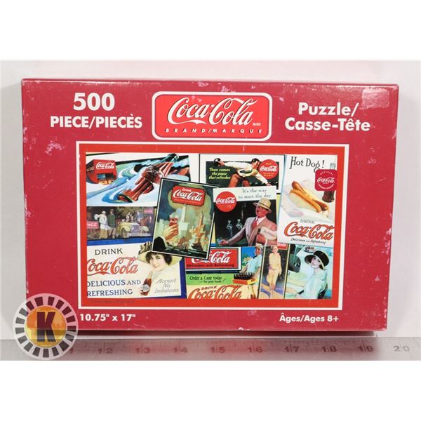 NEW COCA COLA 500PC PUZZLE