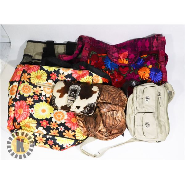 ESTATE BUNDLE OF ASSORTED PURSES AND BAGS