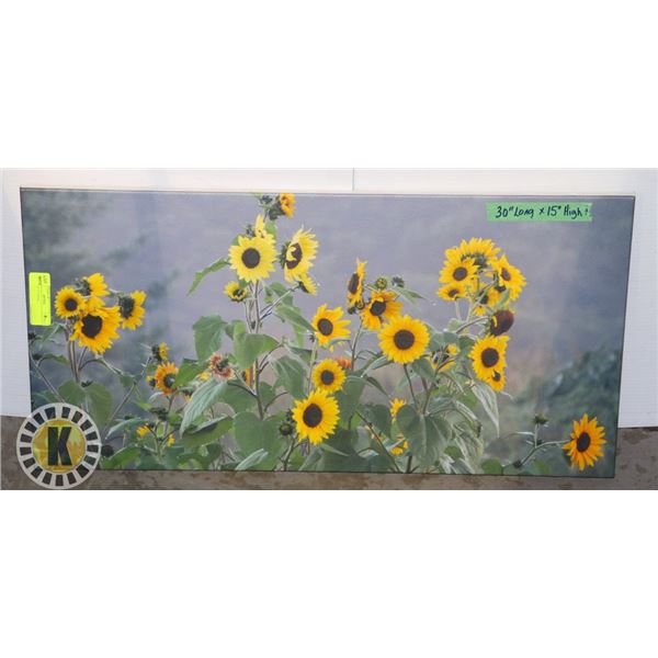 15" BY 30" FLOWER