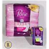 Image 1 : 2 PACKS OF POISE LINERS, ONE PACK LEVEL 2 AND ONE