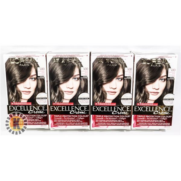 BAG OF L'OREAL PARIS HAIR COLOUR CREAM