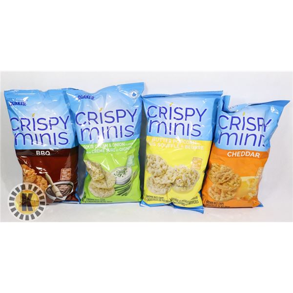 BAG OF ASSORTED CRISP MINIS CHIPS