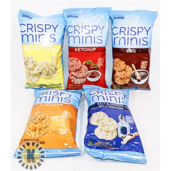 BAG OF ASSORTED CRISP MINIS CHIPS