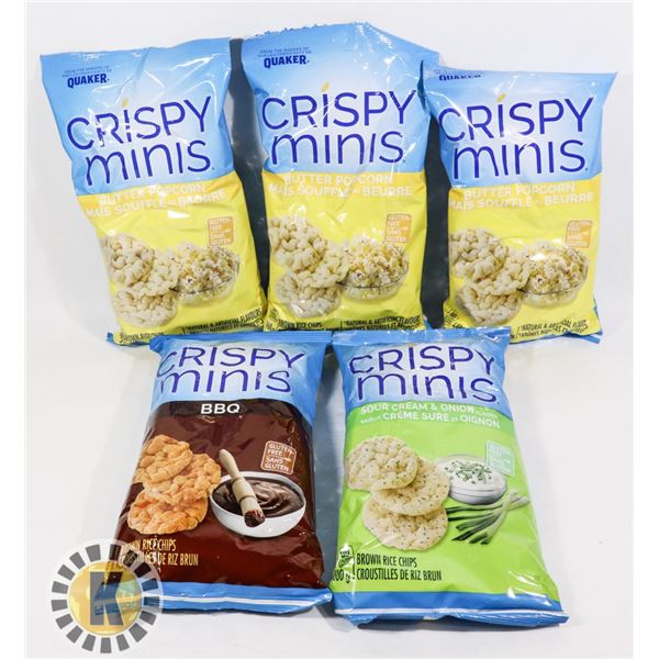 BAG OF ASSORTED CRISP MINIS CHIPS