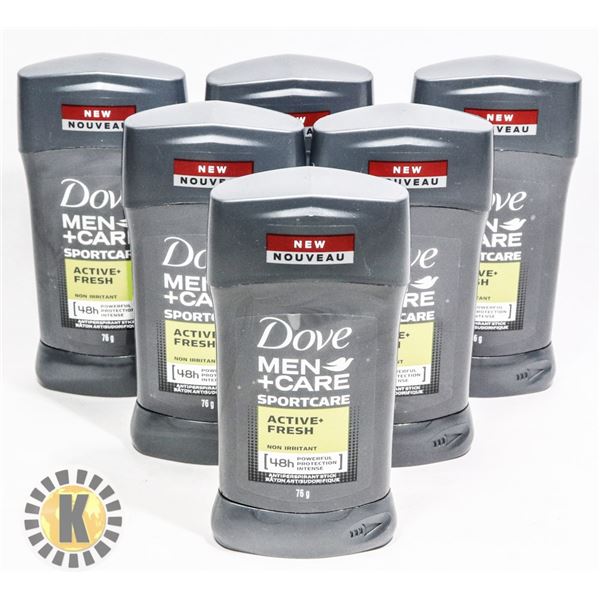 BAG OF NEW MALE DEODORANT