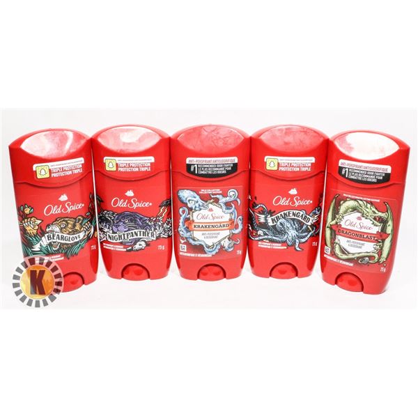 BAG OF NEW MALE DEODORANT